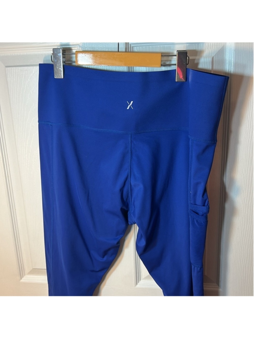 knix royal blue athletic compression leggings XXL yoga workout wear - Picture 6 of 7